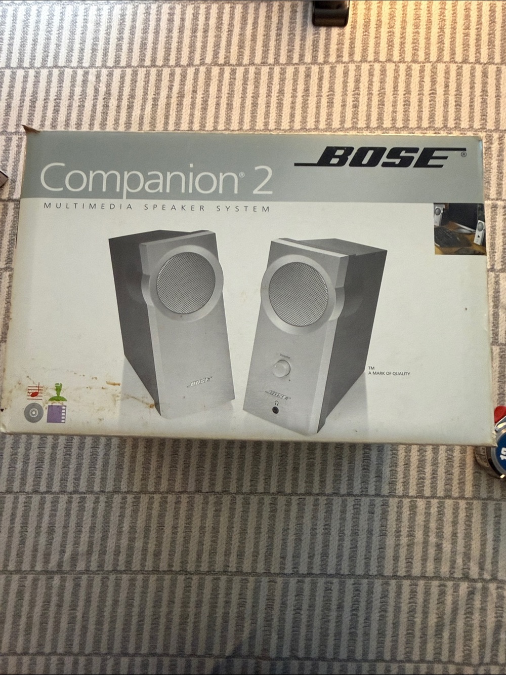Bose Companion 2 Desktop Speakers - Silver